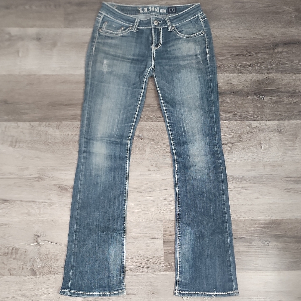 L.A. Idol Blue Boot Cut Jeans